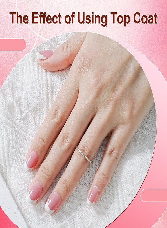 JODSONE Short Round French Press On Nails - 150PCS 15 Sizes Matte Pink Fake Nail Tips, Easy DIY Acrylic Press On Nails, Natural Seamless Fit - Image 2