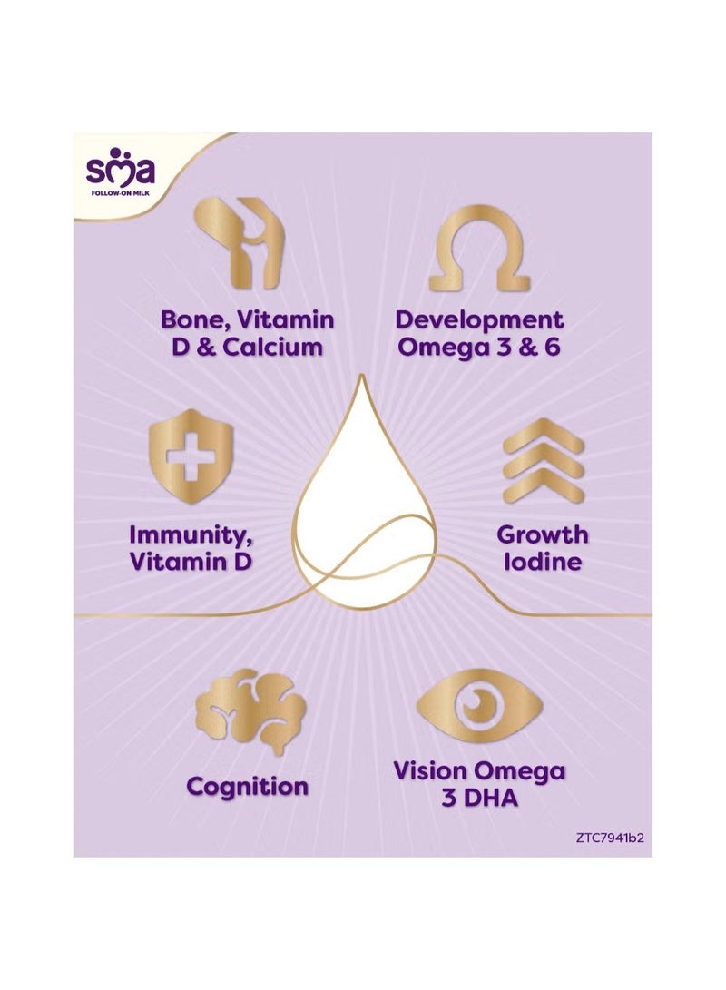 SMA Stage 2 Follow on Milk Baby Powder Formula 6 Plus Months 800 g - Image 5
