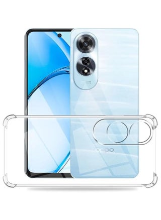 جراب OPPO A60، غطاء خلفي شفاف كريستالي، مادة TPU الناعمة المقاومة للصدمات، نتوء حماية الكاميرا، حواف مبطنة، شفاف (شفاف) - pzsku/ZD1653795ED41C955F073Z/45/_/1727963074/e39abb05-603b-4efc-8f11-27b8ea90f7eb