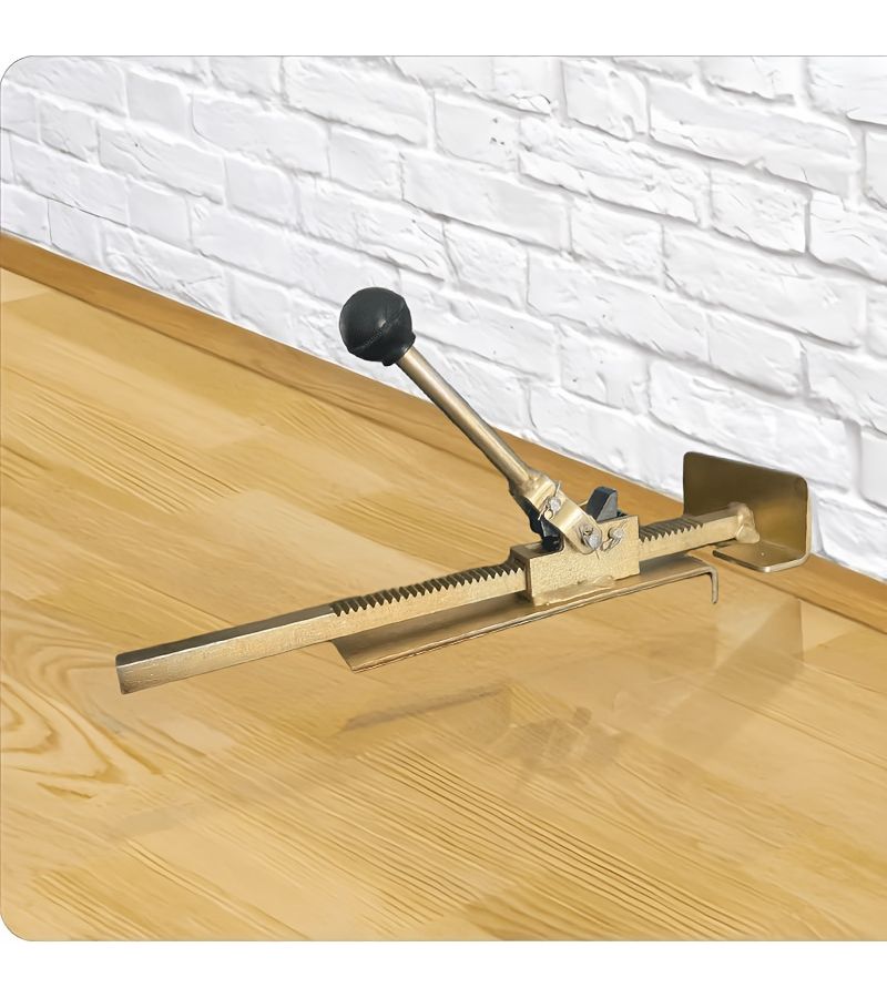 Wooden Floor Clamps Heavy Duty Pull Bar Professional Flooring Installation Tool With Adjustable Handle Durable Metal Construction For Flooring Projects - Image 2