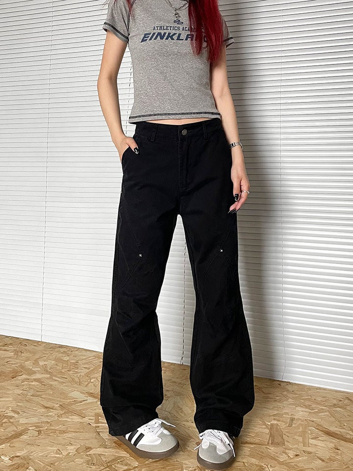 Unisex Casual Daily Denim Jeans - Image 1
