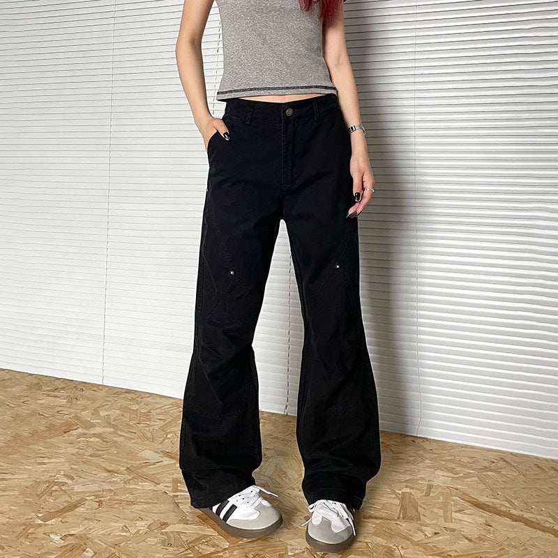 Unisex Casual Daily Denim Jeans - Image 4