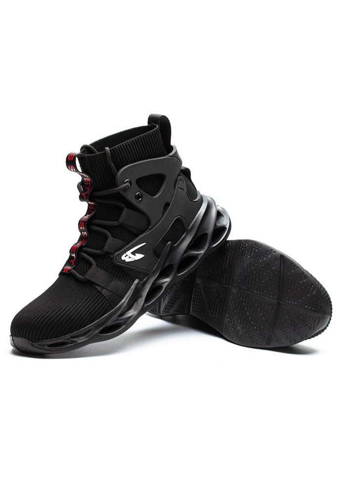 NIBEMINENT Safety Shoes Puncture-Proof Work Sneakers Lightweight Work Shoes Men Steel Toe Shoes Safety Boots Indestructible Shoes - Image 1