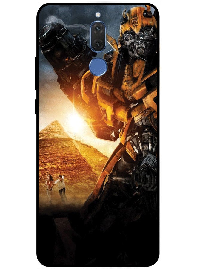 EYE CATCH Protective Case Cover For Huawei Mate 10 Lite Transformer Bumblebee Multicolor - Image 1