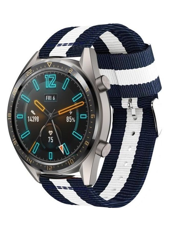 نيبمينينت سوار من النّايلون بحلقة واحدة بمقاس 22 مم لساعة هواوي GT2E GT2 46 متعدد الألوان - Image 1