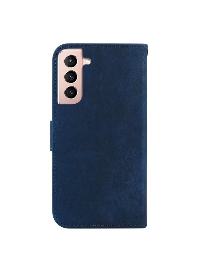 اس-توب جراب لهاتف Samsung Galaxy S21+ 5G جراب هاتف من الجلد المنقوش عليه نمر صغير - Image 3