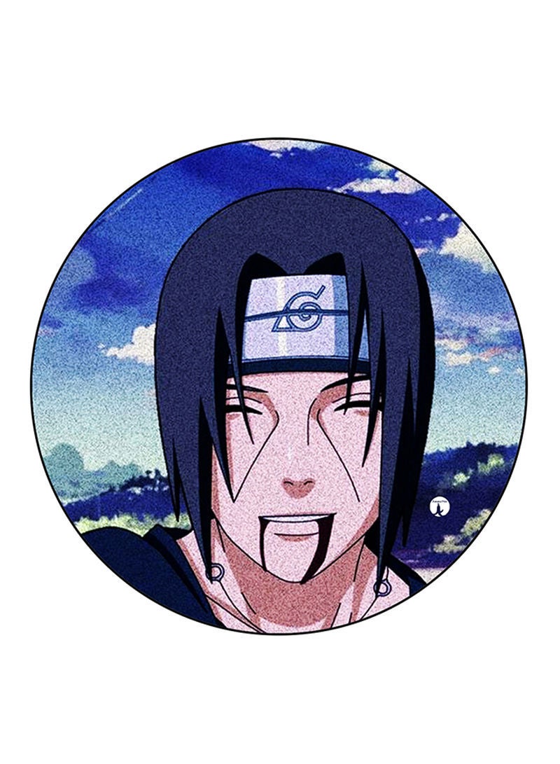 RKN The Anime Naruto Printed Mouse Pad Round  Multicolour