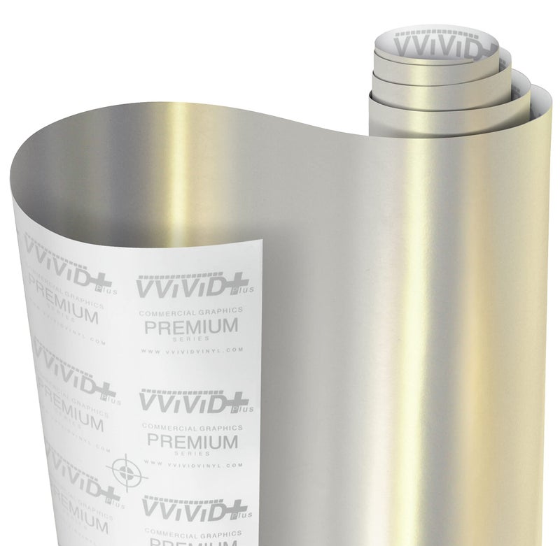 VViViD Satin Galaxy Nardo Grey Vinyl Wrap Film 1ft x 5ft