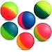 Bedwina Jumbo Super Bouncy Balls Pack of 6 235 Inch Balls for Kids in Bright Assorted Multi Colors for Birthday Party Favors and Carnival Prizes in Bulk - Image 3