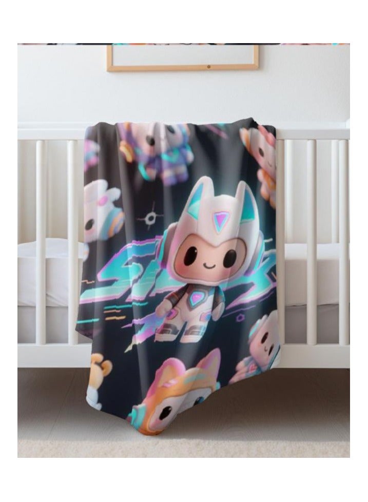 general Flannel thin blanket (warm and comfortable, suitable for sleep, gaming, dust removal and sandproof) 150cm*200cm - 989 - Image 3