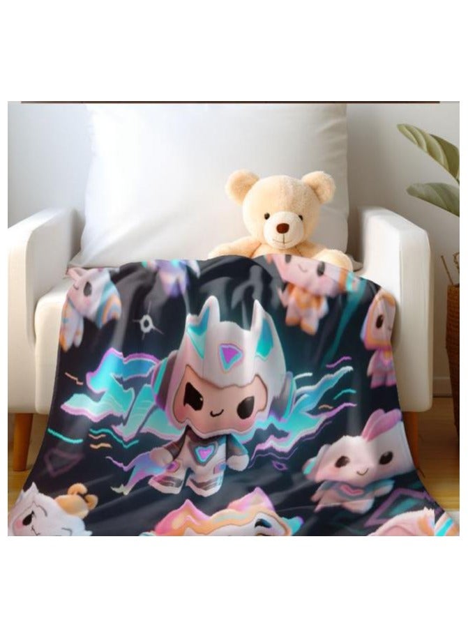 general Flannel thin blanket (warm and comfortable, suitable for sleep, gaming, dust removal and sandproof) 150cm*200cm - 989 - Image 4
