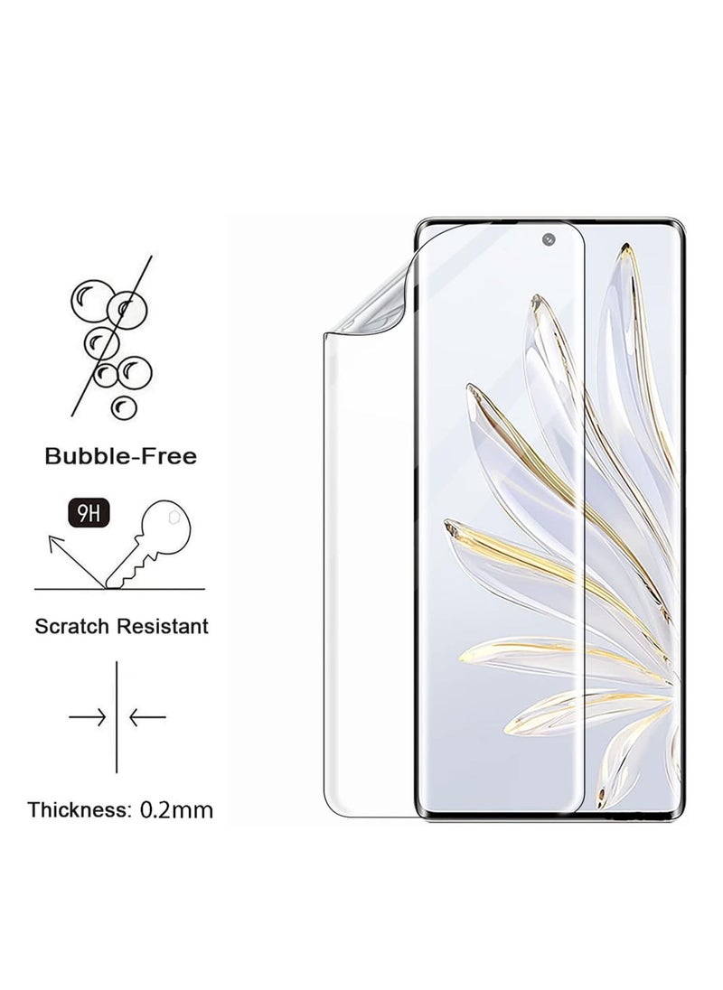 RINCO - Screen Protector for Honor 80/80E/70/60/60E , TPU Soft Protective Film, Protector Film, [2 Pack] [Fingerprint Recognition] [Case Friendly] [Full Coverage], Ultra HD Soft Film for Honor 70/Honor 80 - Image 1
