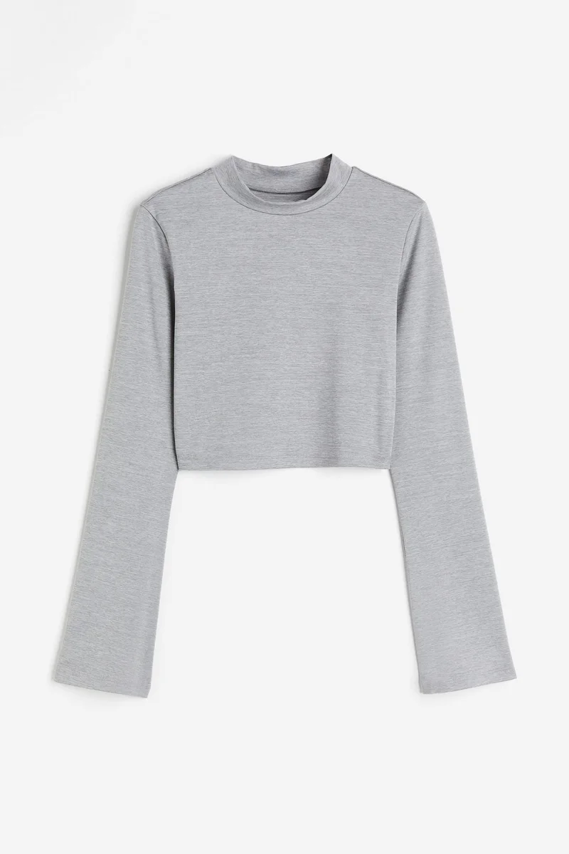 H&M SoftMove™ Cropped sports top
