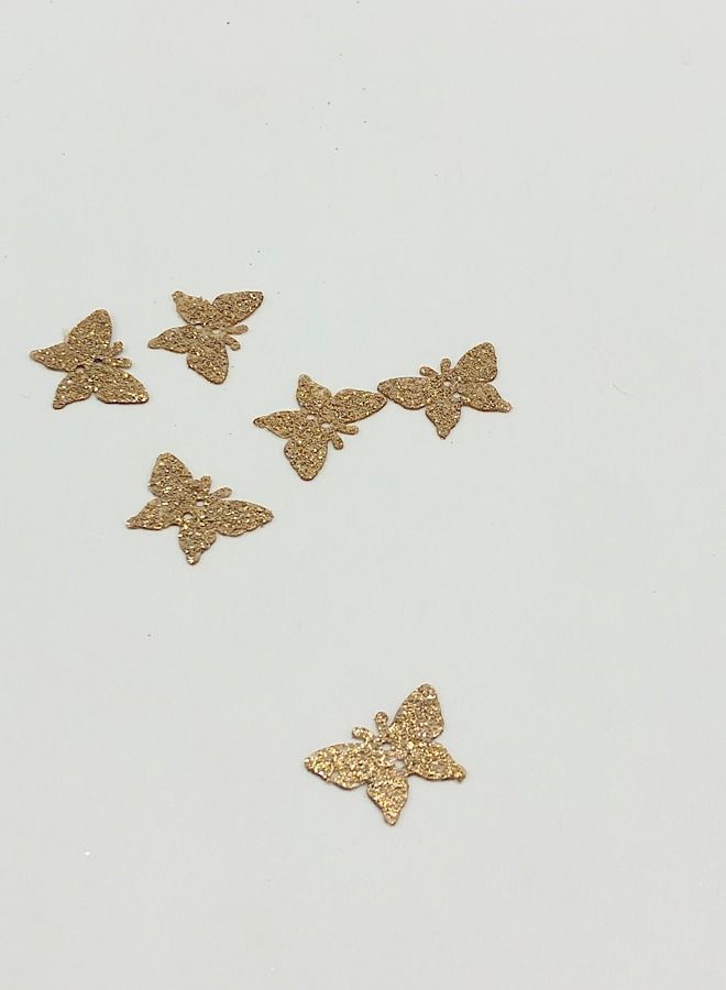 Pack of 650 Pieces Butterfly Shaped Centre two Hole Spangles or Sequins 18x12 Millimetre - Image 3