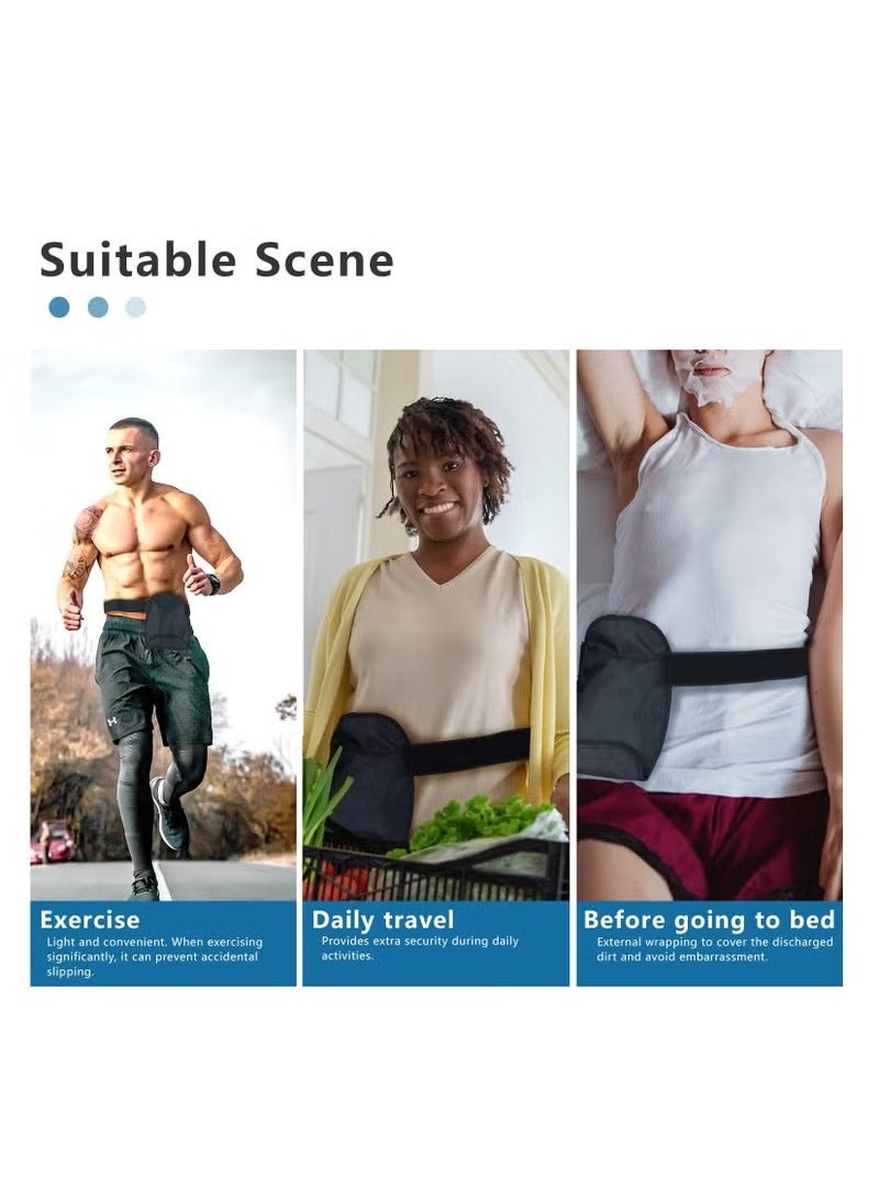 Waterproof Ostomy Bag Covers Adjustable Universal Stoma Pouch Cover for ileostomy Ostomy Supplies for Women Men - Image 4