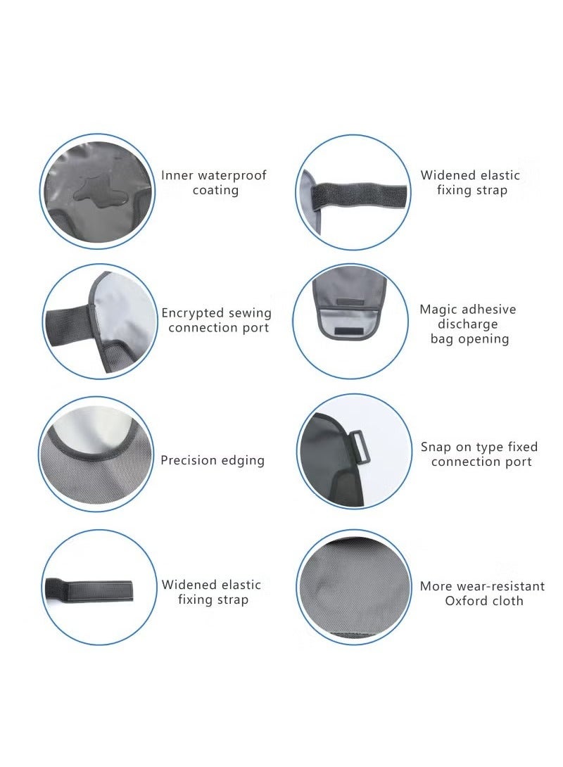 Waterproof Ostomy Bag Covers Adjustable Universal Stoma Pouch Cover for ileostomy Ostomy Supplies for Women Men - Image 3