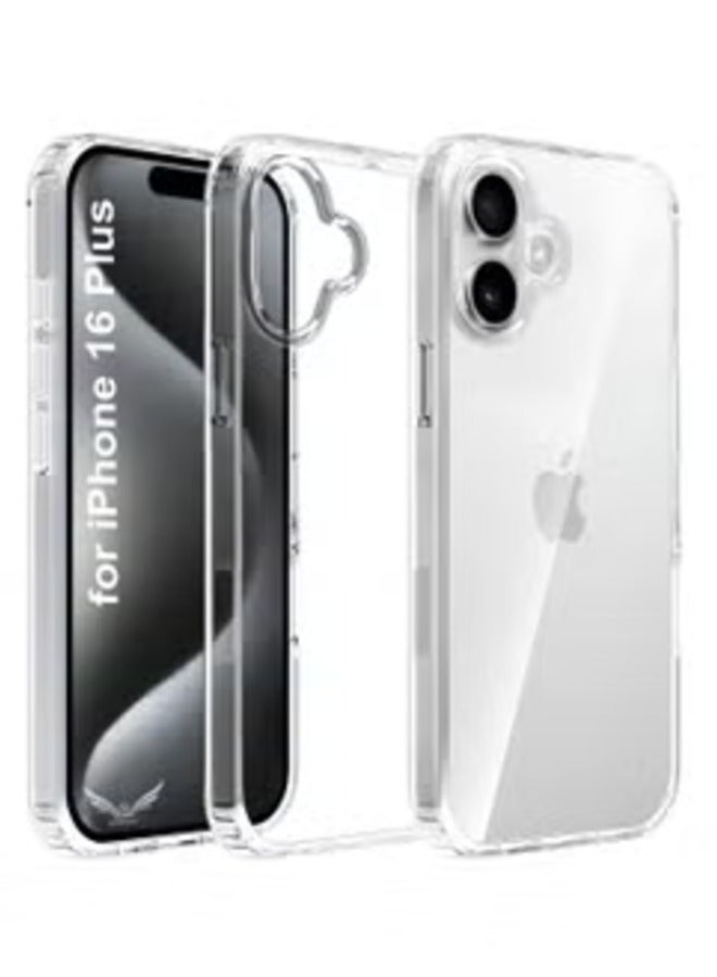 iPhone 16 Plus Soft TPU Case – 6.7 inch Non-Yellowing, Shockproof, and Anti-Scratch Protective Cover - Image 1