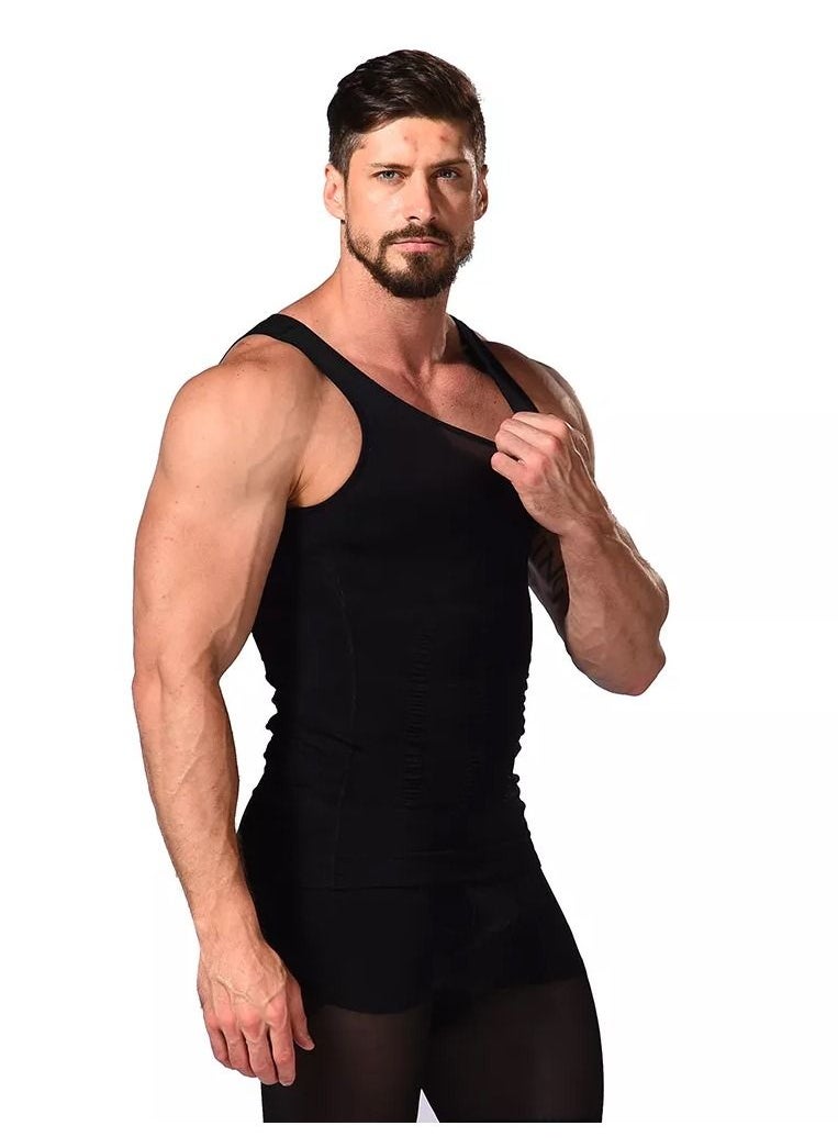 SLIM'N LIFT - Sauna Vest Compression Slimming Vest Underwear Buster Belly Fat Body Shaping Clothes Slim Corset Men - Image 1