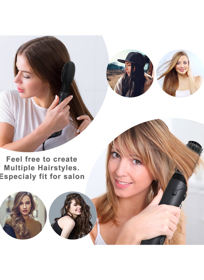 Tornado Keratiner - 3 IN1 Hair Styler Powerful Styling Unisex Hairbrush With 3 Temperatures Cool Air Setting Overheat Protection Hair Dryer & Volumizer Ionic Tech for Shiny Hair - Image 1