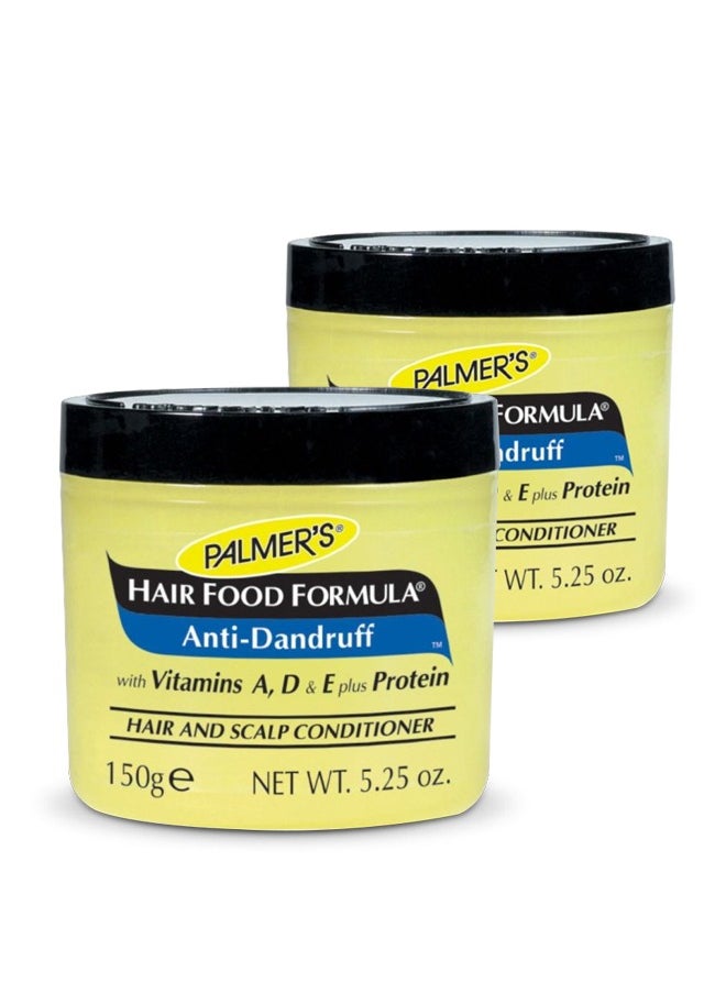 PALMER'S Anti-Dandruff Hair Food Formula Hair & Scalp Conditioner Hair Cream 150g pack of 2  - Image 2