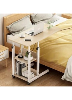 SUPAAR Adjustable Standing Desk, Small Desks for Small Spaces Portable Laptop Computer Desk, Table for Bedrooms Couch Desk for Home Office Table Mobile Rolling Desk on Wheels