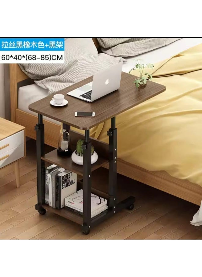 Generic - SUPAAR Adjustable Standing Desk, Small Desks for Small Spaces Portable Laptop Computer Desk, Table for Bedrooms Couch Desk for Home Office Table Mobile Rolling Desk on Wheels - Image 1