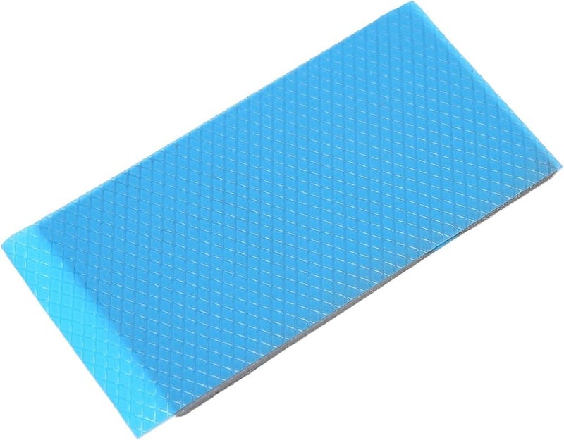 TRUEBOND 12w/mk Thermal Silicone Pad Size- 90x50x1.5mm Soft Safe Simple to Apply for SSD CPU GPU Chipset Cooling - BlUE (Pack of 1) - Image 1