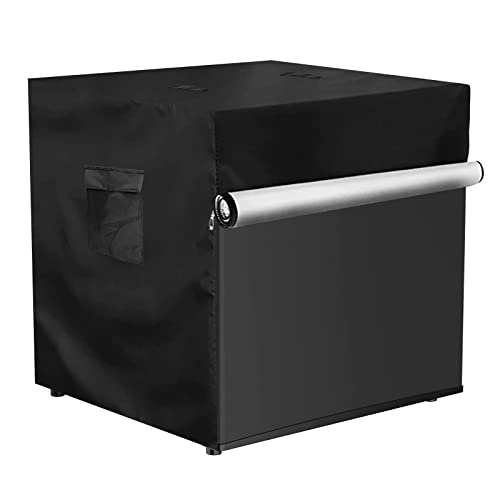 Bitubi Upright Freezers Cover,Outdoor Refrigerator Cover,– Waterproof, Dustproof, Sun-Proof, 20" W x 20" D x 21" H. Suitable for most 1.1 Cubic Compact Mini Freezer on market (Black) - Image 1