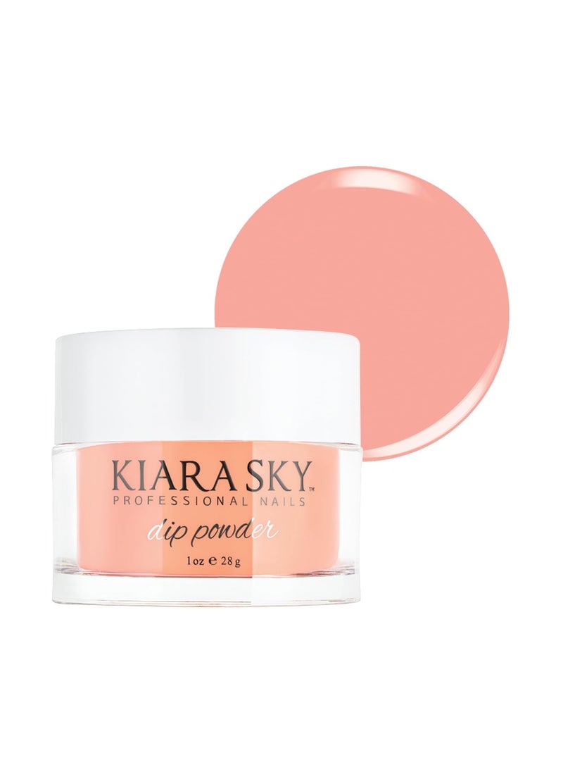KIARA SKY - Kiara Sky Long Lasting Nail Dip Powder Coral Tones 1 oz, Peachin - Image 1