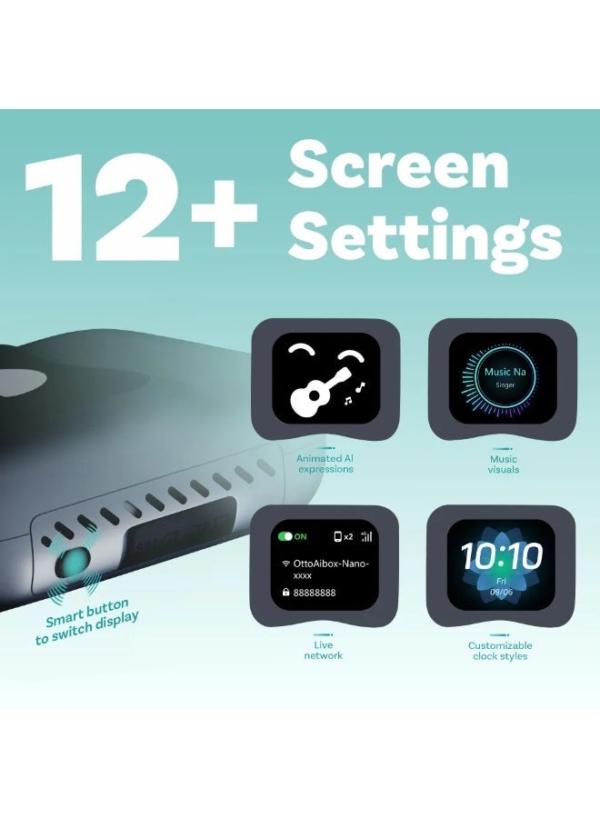 OTTOCAST Wireless CarPlay AI Box Nano, Android 13, 8GB RAM + 128GB Storage, AI Voice Assistant, SIM/Micro SD Support, Split-Screen, Android Auto Compatible - Image 5