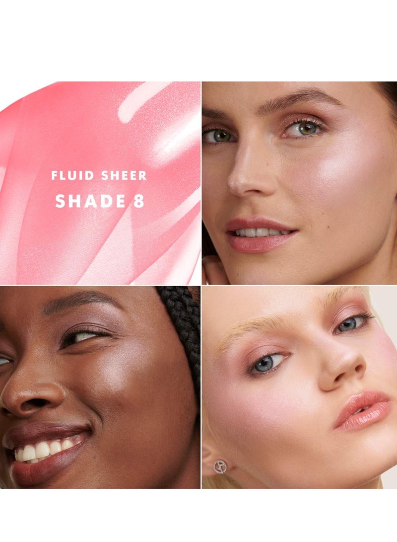 GIORGIO ARMANI Fluid Sheer Glow Enhancer-8 Pink, 18ml - Image 3