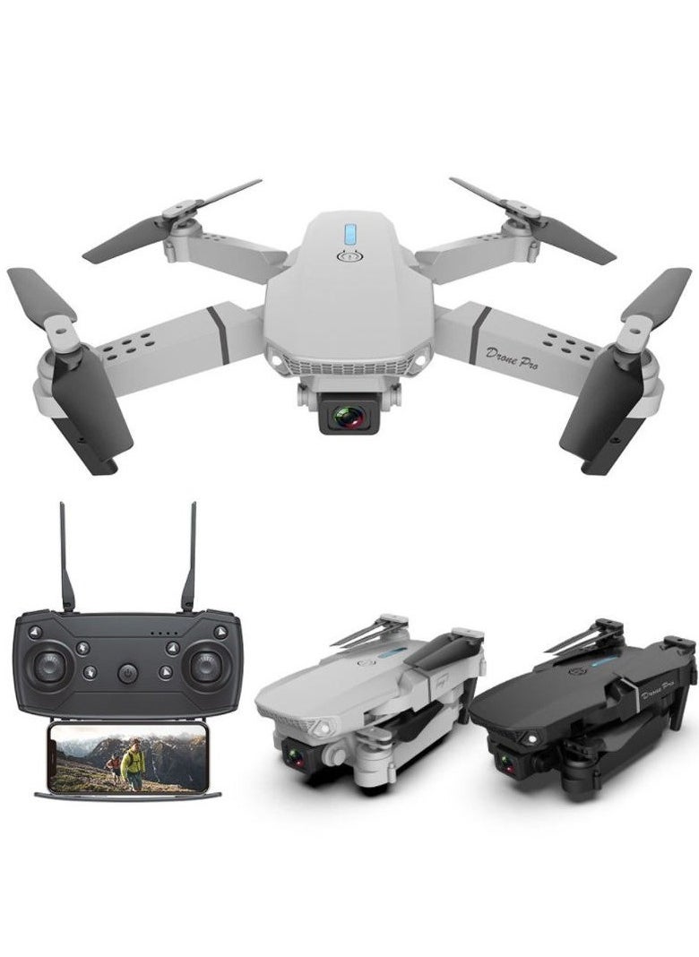 zenvo X - E88 UAV Mini Drone with Dual HD 1080p/4K Camera – Long Range Remote Control, Foldable Design, Ideal for Kids & Beginners (Multi-Color) - Image 1