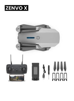 zenvo X E88 UAV Mini Drone with Dual HD 1080p/4K Camera – Long Range Remote Control, Foldable Design, Ideal for Kids & Beginners (Multi-Color)  - Image 2