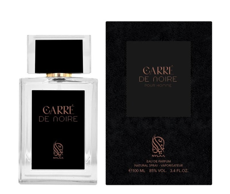 NYLAA Carre De Noire Eau De Parfum (EDP) 100ML | Premium Perfume for Men | Long Lasting Fragrance | Daily Use Perfume - Image 1