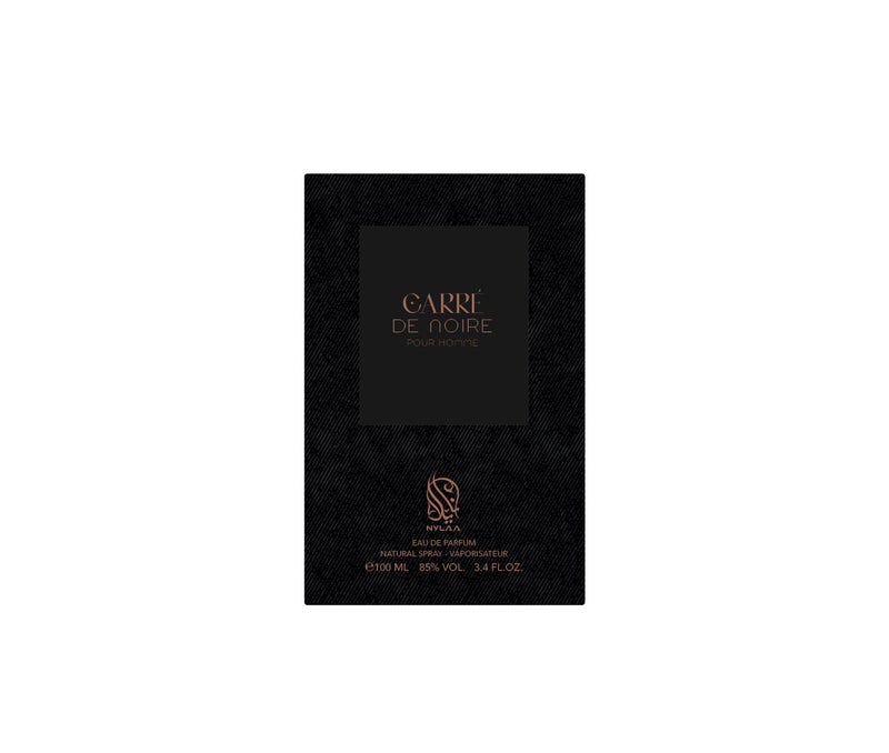 NYLAA Carre De Noire Eau De Parfum (EDP) 100ML | Premium Perfume for Men | Long Lasting Fragrance | Daily Use Perfume - Image 3