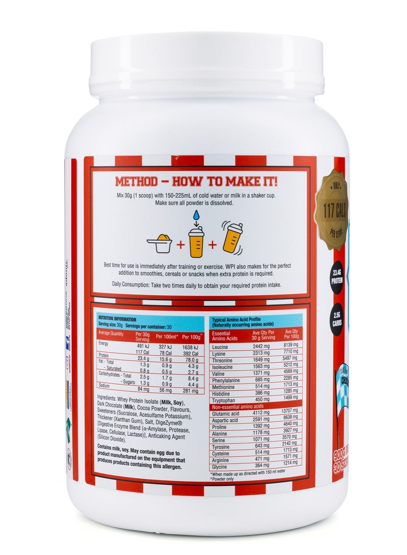 Whey protein Isolate - Double Choc - (900 g)