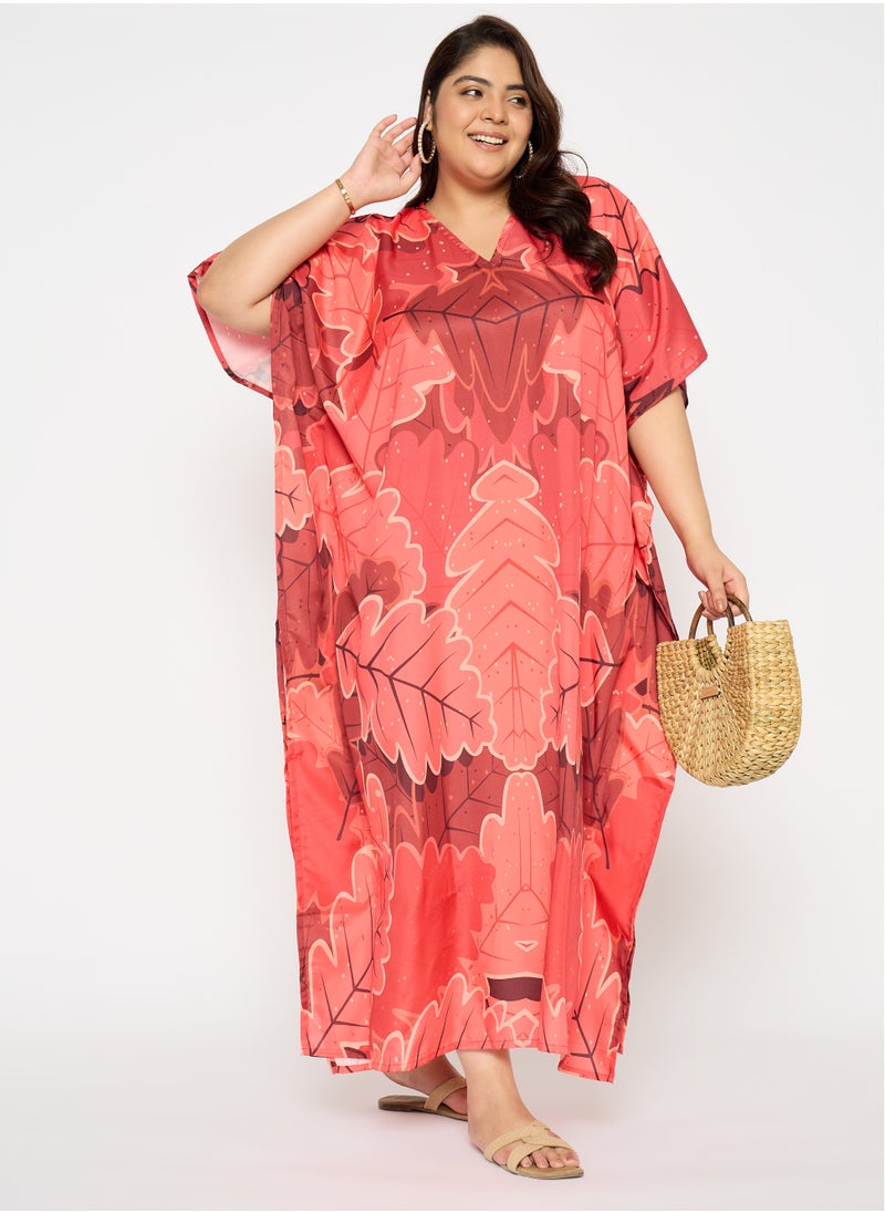 Gypsie Blu Women Long Kaftan Casual Wear  - Image 4