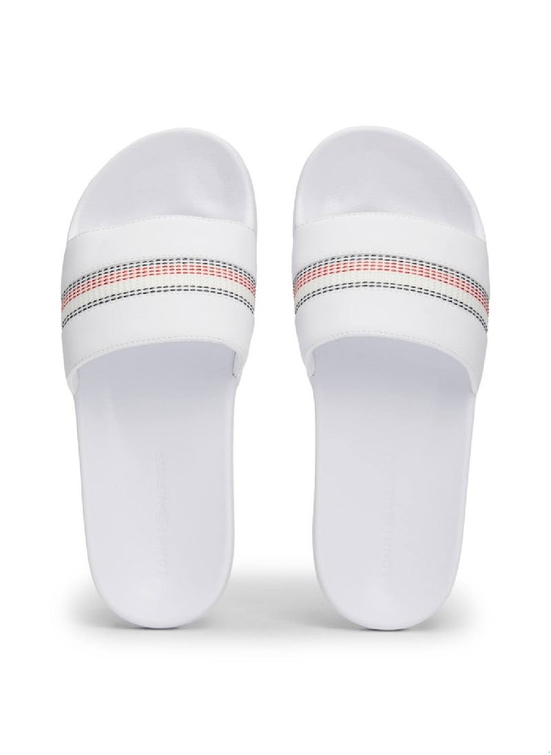 Women's Corporate Stripes Pool Flip Flops - Polyester, White - pzsku/ZD166DA400C3F66CDFB95Z/45/_/1724216747/0d05c4d8-98d7-4f46-b60d-8ec18ae1ce46