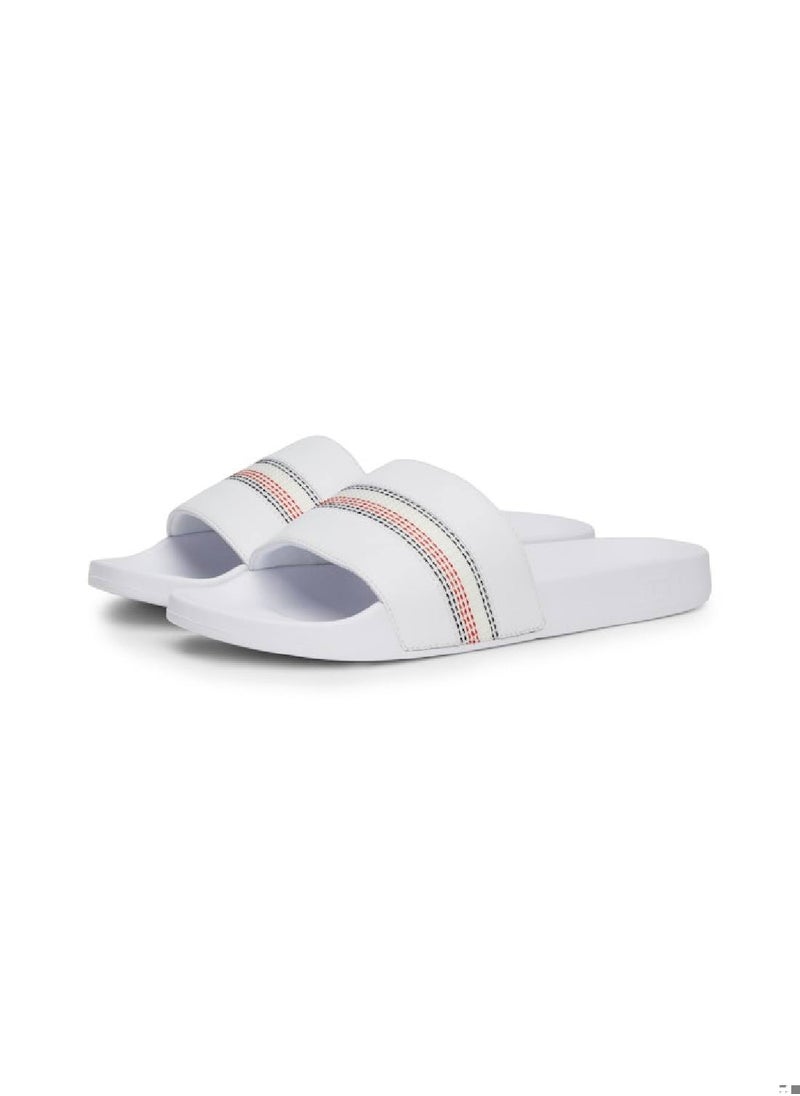 Women's Corporate Stripes Pool Flip Flops - Polyester, White - pzsku/ZD166DA400C3F66CDFB95Z/45/_/1724216748/d6ffe834-130b-4dbc-8cc2-c4e4d8b96192
