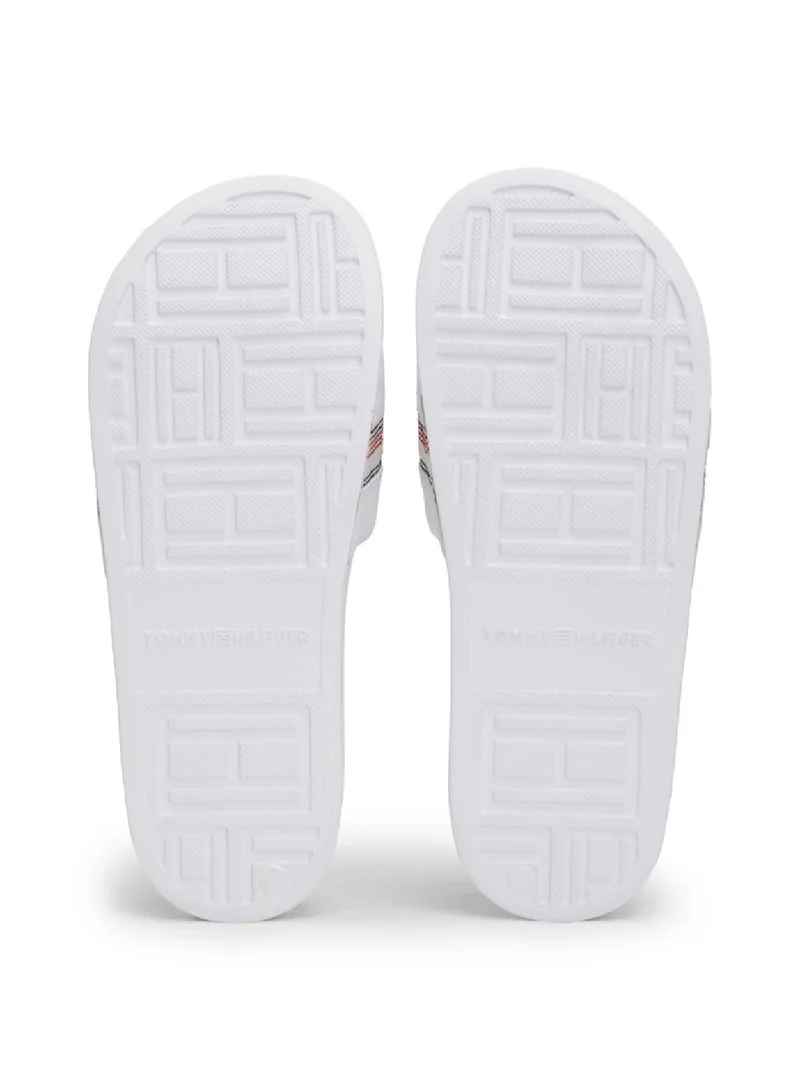 TOMMY HILFIGER Corporate Stripes Pool Flip Flops
