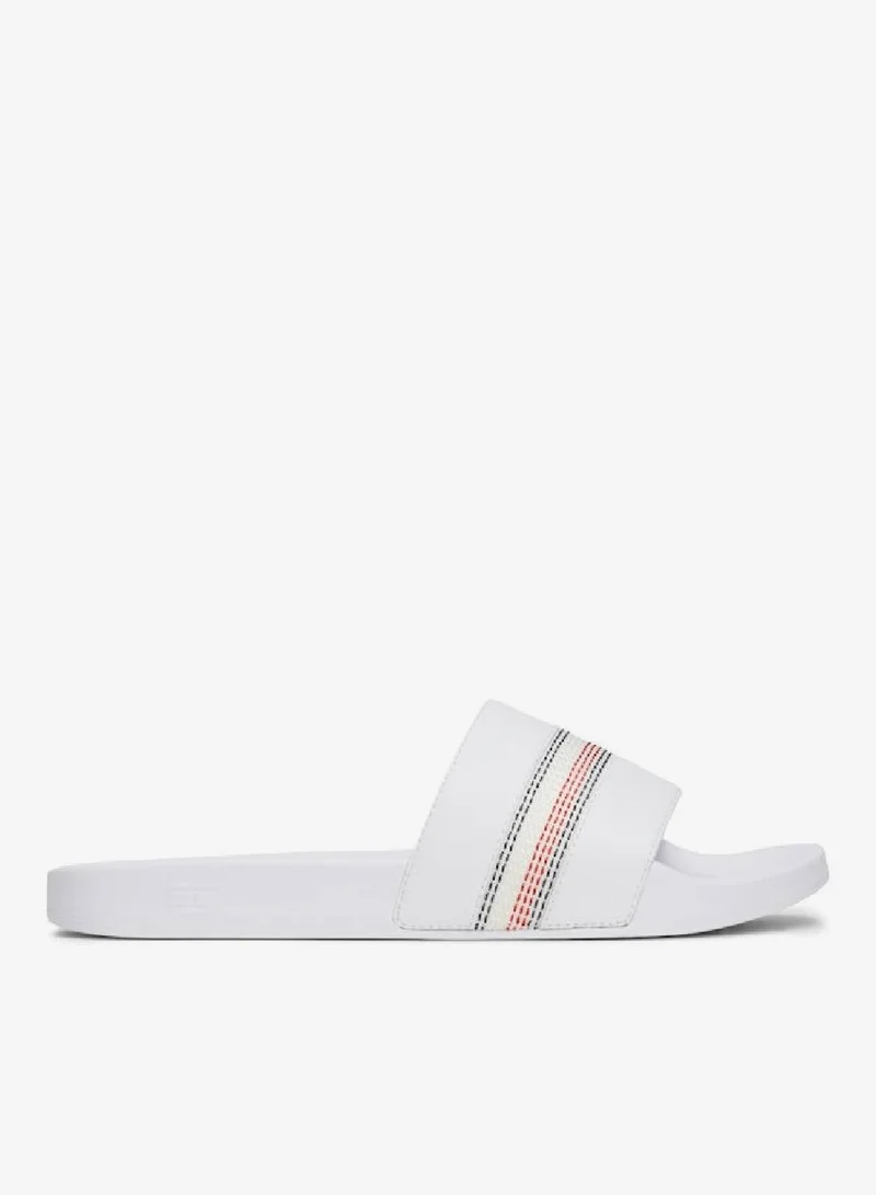 Corporate Stripes Pool Flip Flops