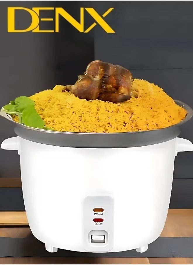 Denx Smart Electric Rice Cooker | Dinex Dx2085 Rice Steamer, 0.6 Liter, 350 Watt - Image 2