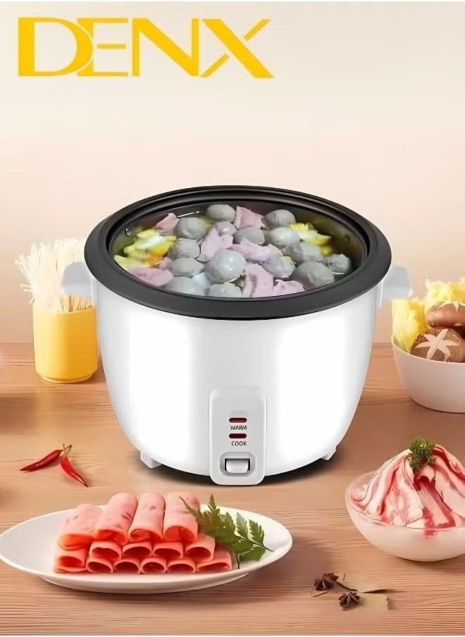 Denx Smart Electric Rice Cooker | Dinex Dx2085 Rice Steamer, 0.6 Liter, 350 Watt - Image 3