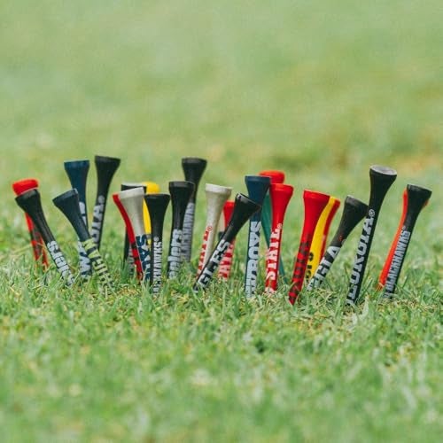 Team Golf NFL San Francisco 49ers Pack Of 50 Golf Tees 234 Golf Tees 50 Pack Regulation Size Multi Team Colors - Image 3