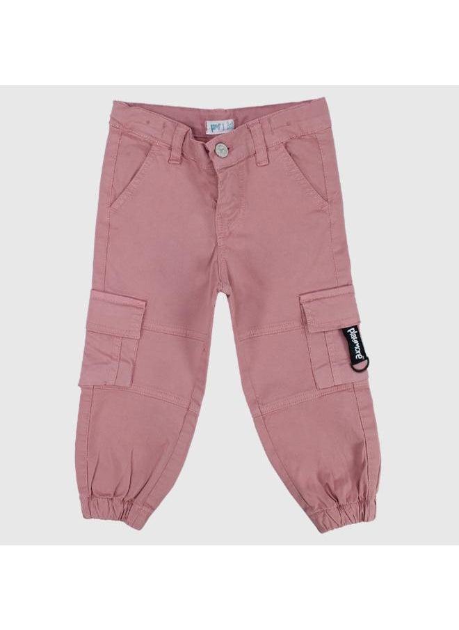 playmore Unisex Dustypink Cargo Pants  - Image 1