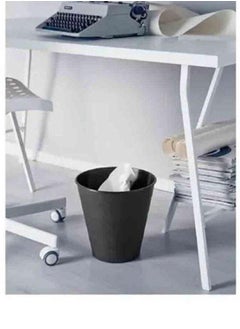 Generic Two black and white wastebaskets  - Image 2