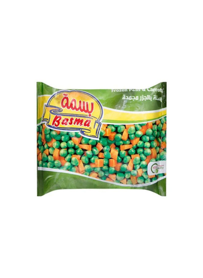 basma - Frozen Peas & Carrots - 400g - Image 1