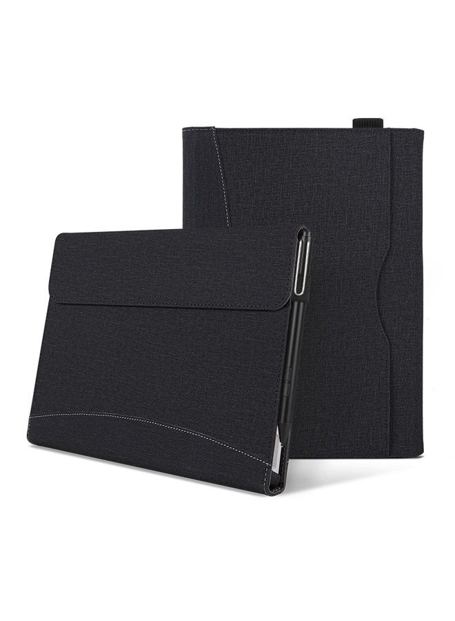 For Microsoft Surface Pro 9 (2022 Edition) / Pro 8 (2021 Edition) 13 - Multi-angle visual case with pocket and stylus holder