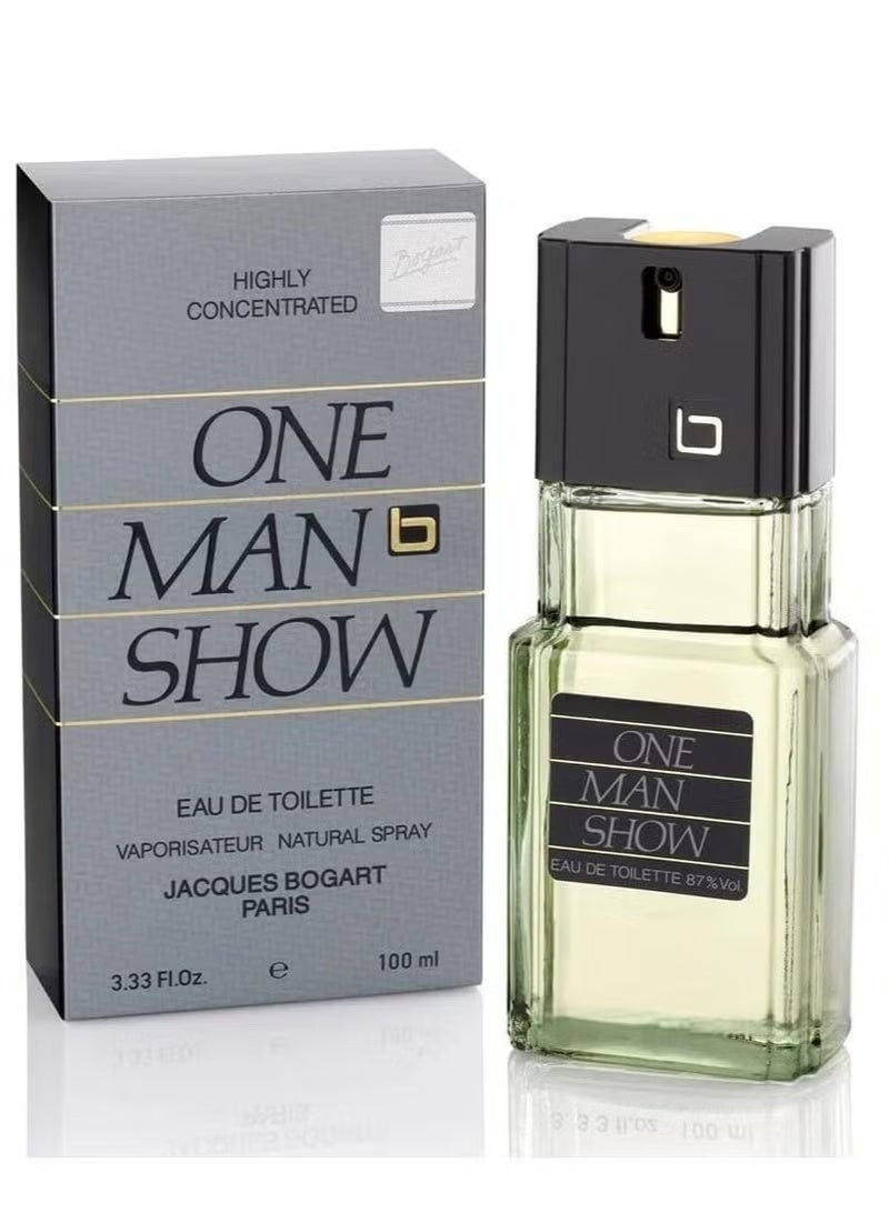Jacques Bogart One Man Show Eau De Toilette for Men 100ml - Image 1