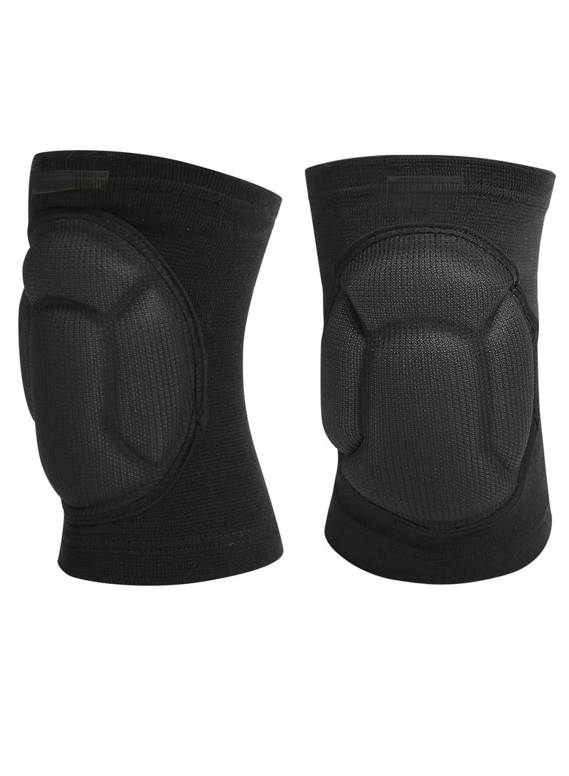 Generic Protective Knee Pads, Thick Sponge Anti-slip, Collision Avoidance Knee Sleeve Size L  - Image 1